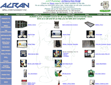 Tablet Screenshot of acran.com